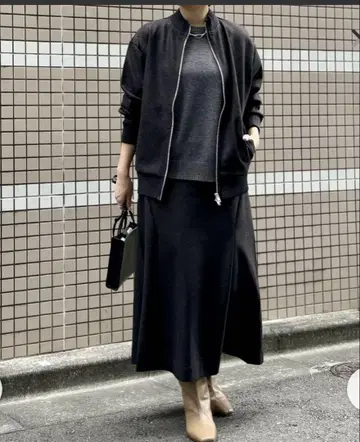 SLOANE 울 저지 블루종