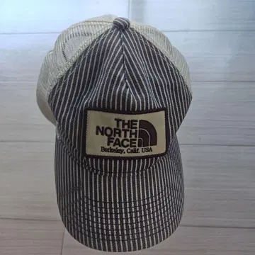 THE NORTH FACE 미사용 스트라이프 메쉬 캡 프리 사이즈
