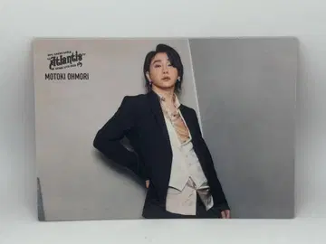 [ 4장 세트 ] 오오모리 모토키 Atlantis 포토 카드