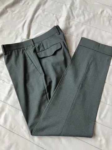2회 착용 오리히카 L 85 그레이 슬랙스 워셔블 수트 컴퍼니