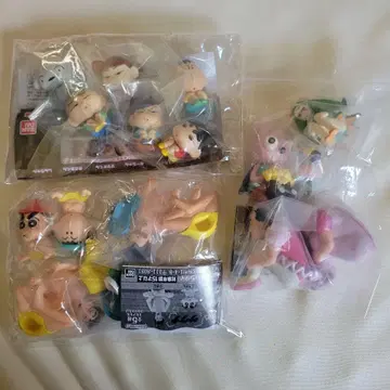 가격 인하 짱구는 못말려(크레용 신짱) 가챠가챠 3종 컴플리트 세트