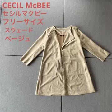 CECIL McBEE 세실 맥비 프리 사이즈 스웨이드 베이지