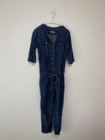 GAP 데님 올인원 갭 점프수트