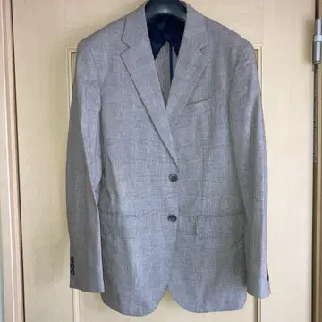 Kent 글렌 체크 무늬 테일러드 자켓