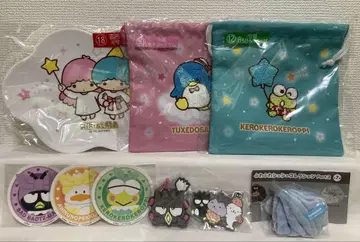 산리오 캐릭터 대상 당첨 복권 키키라라 케로피 턱시도샘