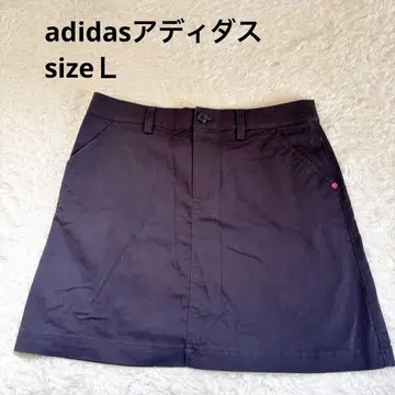 adidas 아디다스 네이비 슬림핏 스커트 여성용 L