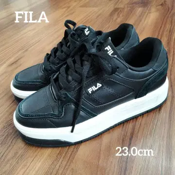 FILA COURT FEATHERY 휠라 통굽 스니커즈 23.0cm