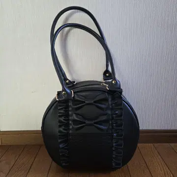 axes femme kawaii*트윈 리본 라운드 백