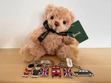 Harrods 제이콥 베어 스몰 봉제 인형 3종 세트