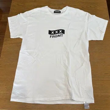 GOD SELECTION XXX FRGMT T셔츠 화이트