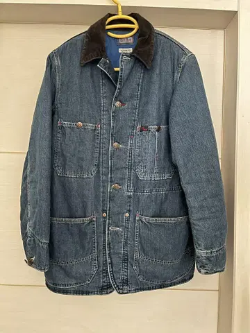블루블루 BLUE BLUE 데님 커버올 퀼팅 XS