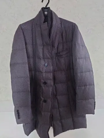TAKASHIMAYA 그레이 롱 다운 자켓 L