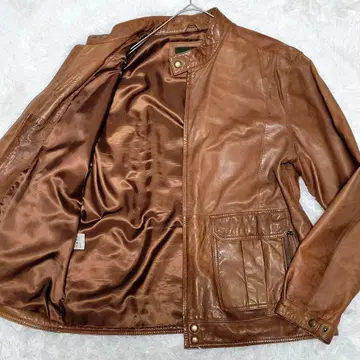 에디 바우어 램 가죽 라이더 자켓 블루종 남성용 L 사이즈