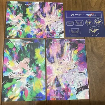 마크로스 AVIOT 엽서 브로마이드, 씰