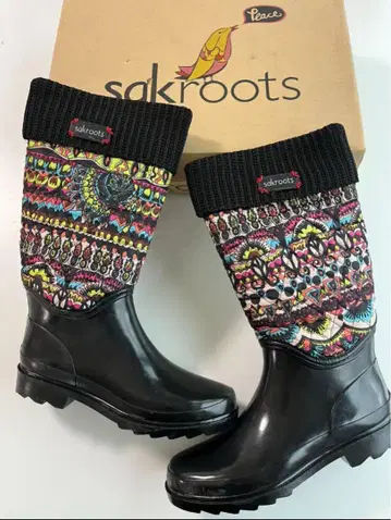 새상품 sak root 사크루츠 장화 레인부츠 size 26cm