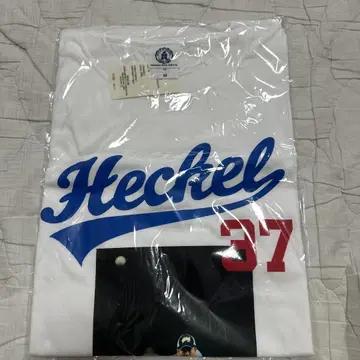 Hechel T셔츠 M 사이즈 화이트