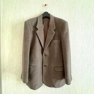 PAPAS 브라운 울 자켓