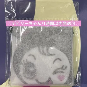 나루미야 해피파크 데빌리짱 클리어 플랫 파우치