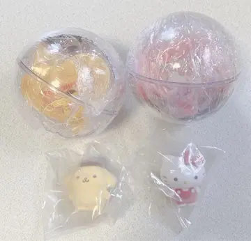 산리오 플로키 인형 캡슐 지팡이 헬로키티 폼폼푸딩