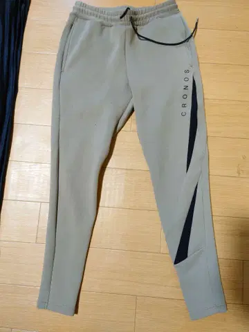 새상품급! CRONOS 조거 팬츠 카키