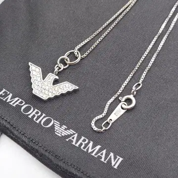 새상품급 엠포리오 아르마니 목걸이 SV925 박스 포함