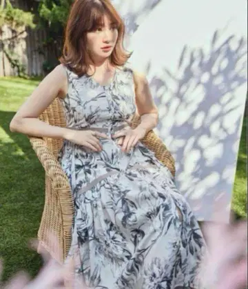 Herlipto Floral Cut-Out Long Dress