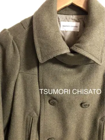TSUMORI CHISATO 올리브 코트