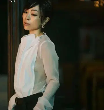 가격 인하! sacai 시어 도킹 블라우스