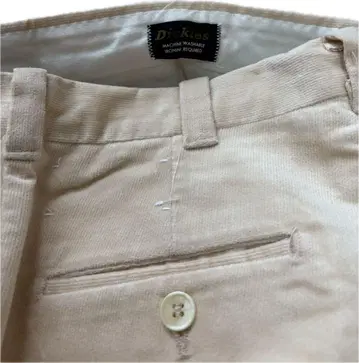70s 블랙택 Dickies 디키즈 코듀로이 팬츠 아이보리