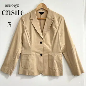 [ 새상품급 ] ensuite 테일러드 자켓 베이지 3