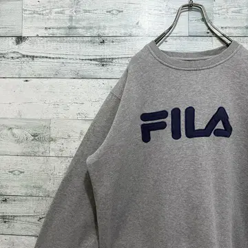 [ 휠라 ] FILA 최고 디자인 빅 로고 레트로 인기 맨투맨