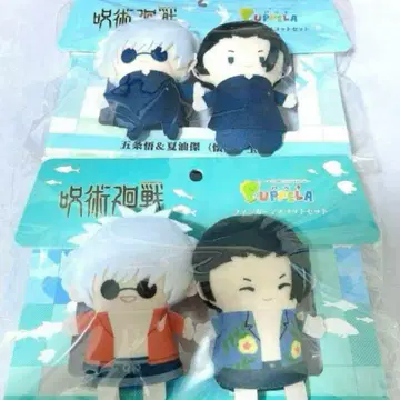 주술회전 핑거 마스코트 파페라 고죠 사토루 게토 스구루 고전 멘소레