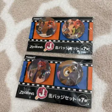 Zootopia 즈토피아 캔뱃지 세트 2세트