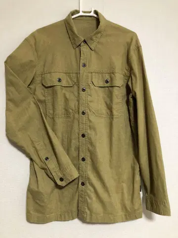 patagonia 긴팔 셔츠 버튼 포켓 올리브 파타고니아