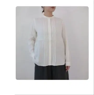 YARRA JAPAN 린넨 프론트 오픈 셔츠