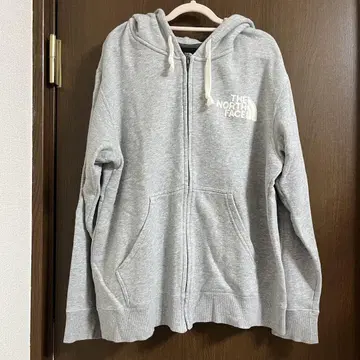 THE NORTH FACE 그레이 풀 집업 후드티