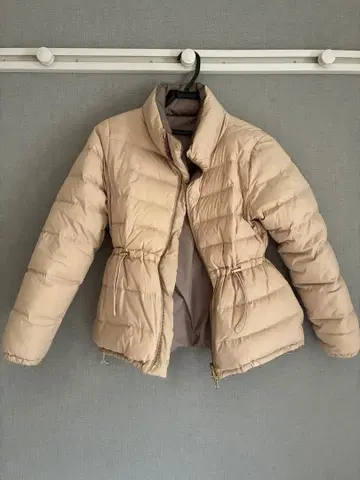 Demi-Luxe BEAMS 베이지 다운 자켓 리버서블 36