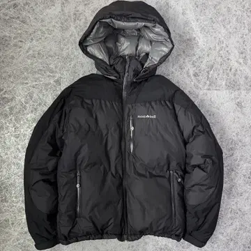몽벨 퍼마프로스트 다운 파카 블랙 M WINDSTOPPER 고어
