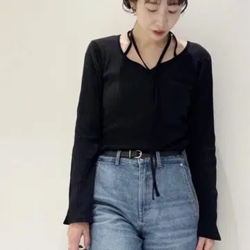 Plage 제인 스미스 별주 NECK CHORKER 풀오버