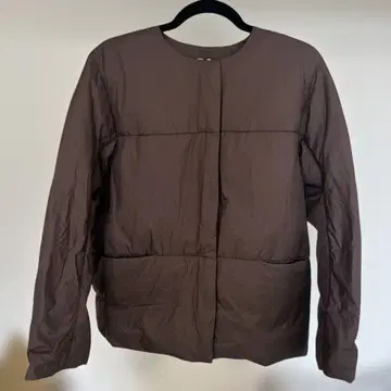 191 새상품급 유니클로 UNIQLO 라이트 다운 자켓 브라운