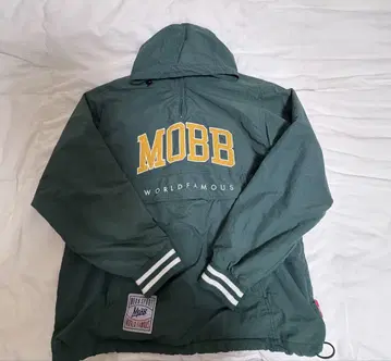 MOBB 후드 부착 나일론 자켓