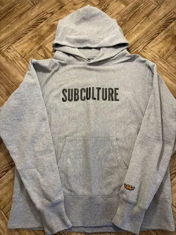 SUBCULTURE SC 서브컬처 후드티 그레이 2