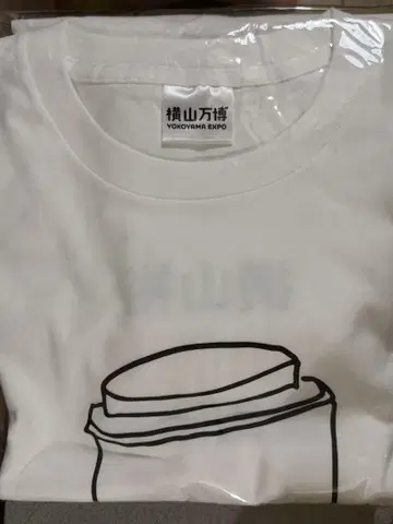 [ 미사용 새상품 ] 요코야마 만박 벤 T셔츠