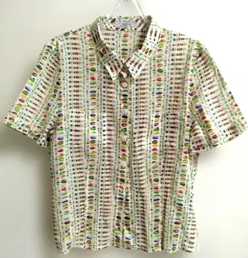 Leilian 레리안 블라우스 13+ 미사용 코튼 LL 일본제