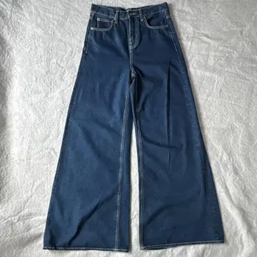 ZARA WOMAN 데님 와이드 팬츠
