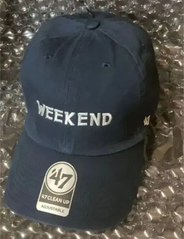 WEEKEND 네이비 캡