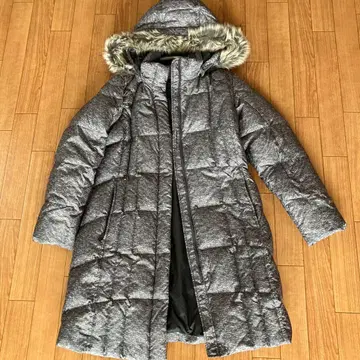 Eddie Bauer 그레이 롱 다운 자켓 PS