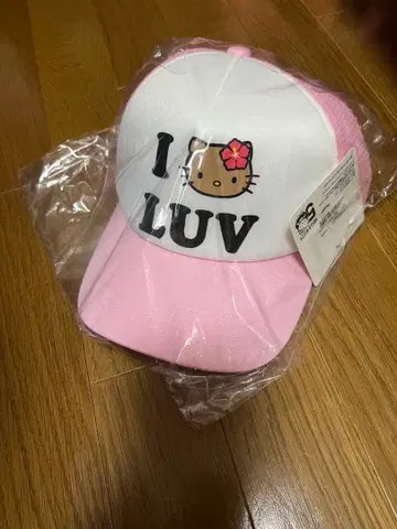 스핀스 일광화상 키티 메쉬 캡 핑크