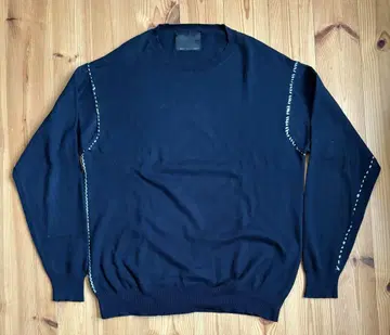 PHIGVEL 피그벨 코튼 니트 L 네이비