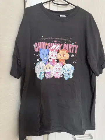 캰파티 티셔츠 캰츄 CANDYTUNE